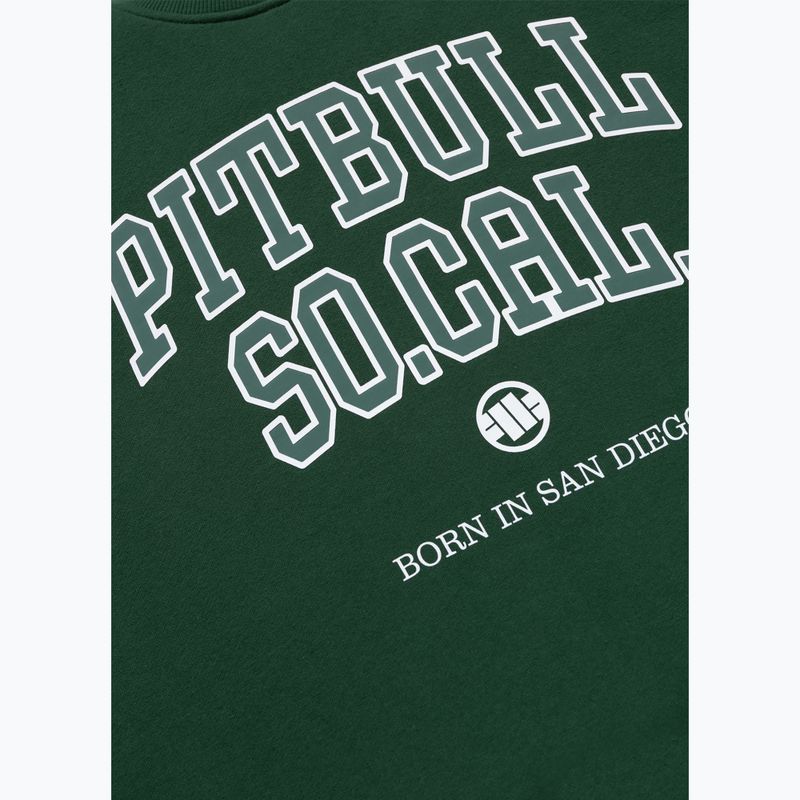 Bluza męska Pitbull So Cal Crewneck hunter green 7