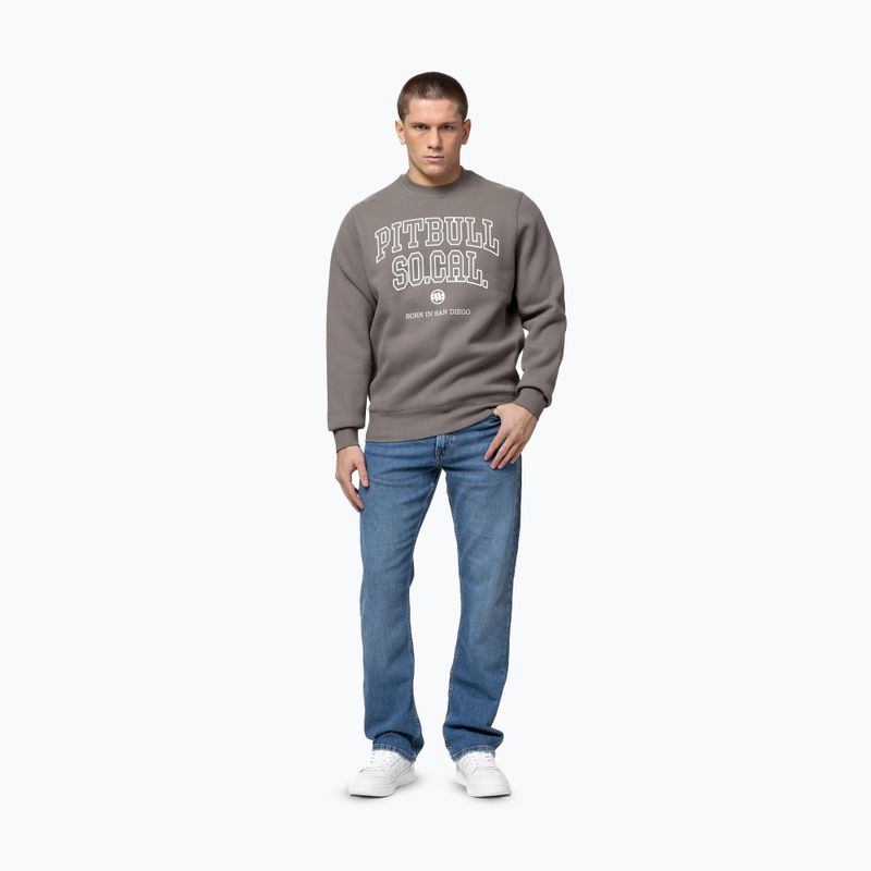 Bluza męska Pitbull So Cal Crewneck taupe 2