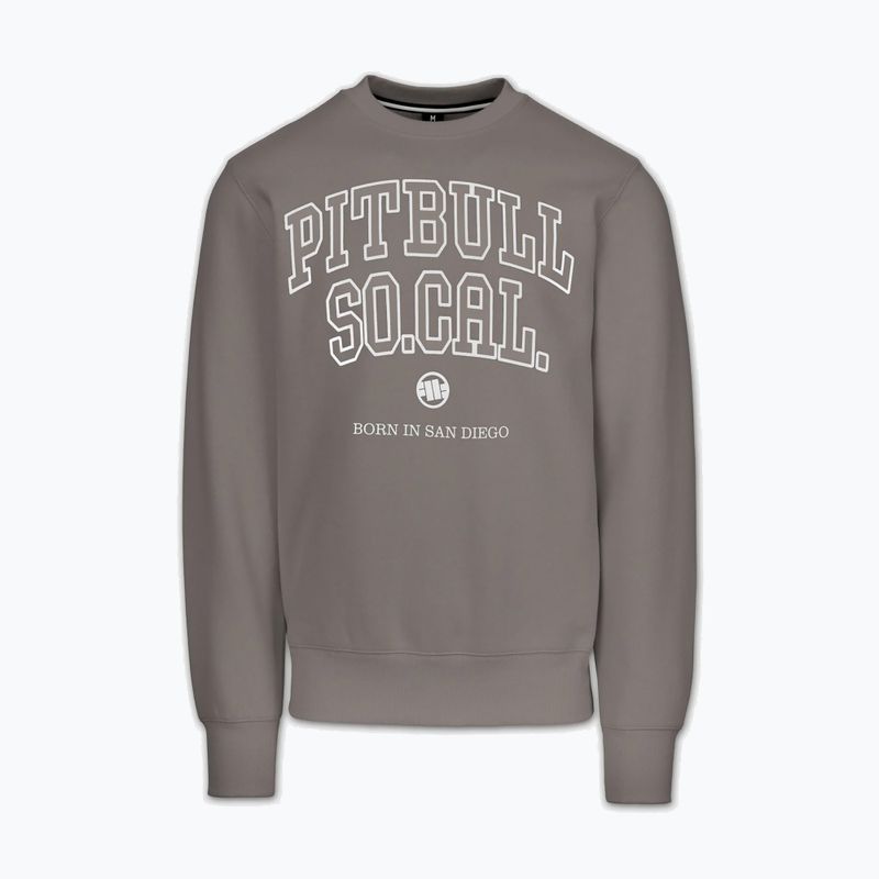 Bluza męska Pitbull So Cal Crewneck taupe 4