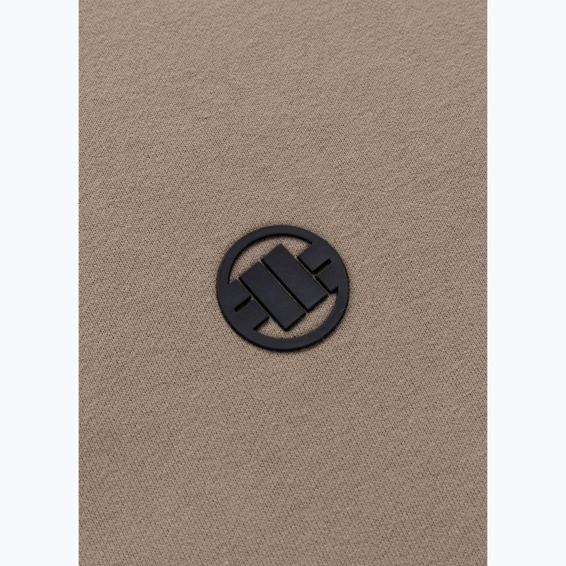 Bluza męska Pitbull Small Logo Hooded pale sand 7
