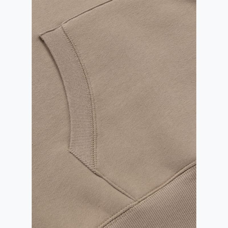 Bluza męska Pitbull Small Logo Hooded pale sand 9