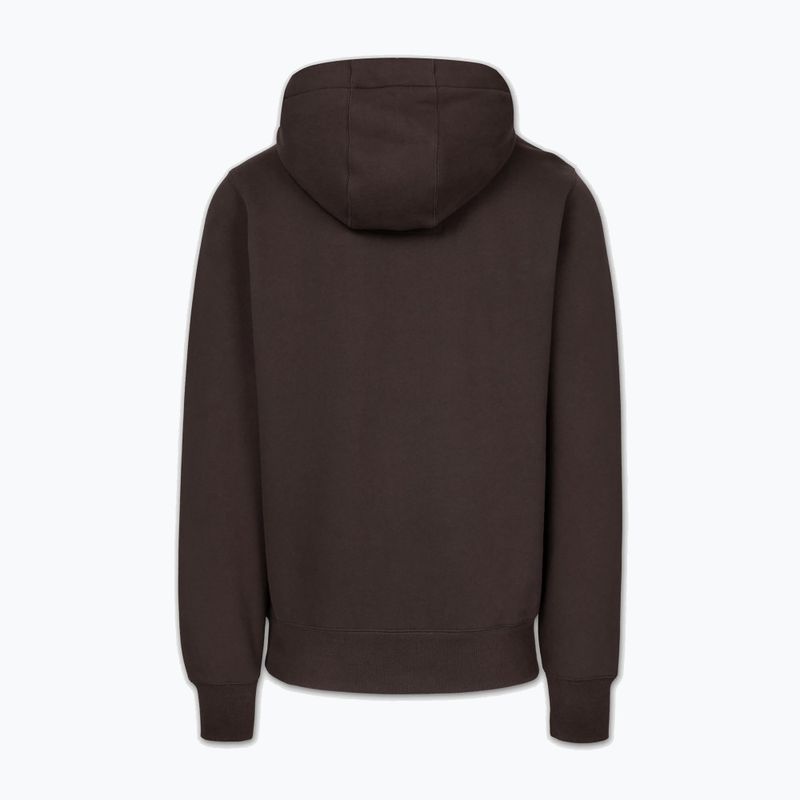 Bluza męska Pitbull Small Logo Hooded dark chocolate 2