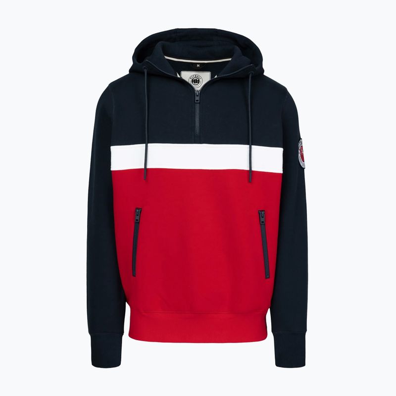 Bluza męska Pitbull Gibson Hooded dark navy/red 4