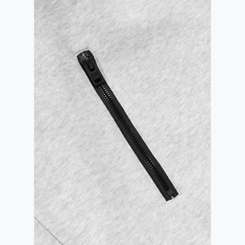 Bluza męska Pitbull Gibson Hooded black/grey melange 7