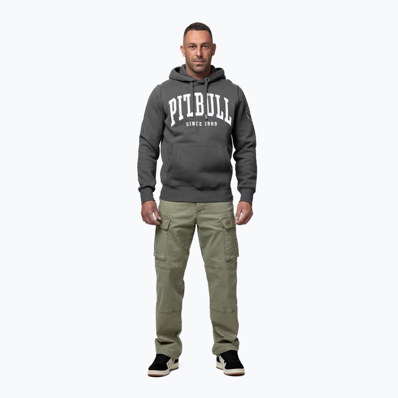 Bluza męska Pitbull Norton Hooded graphite 2