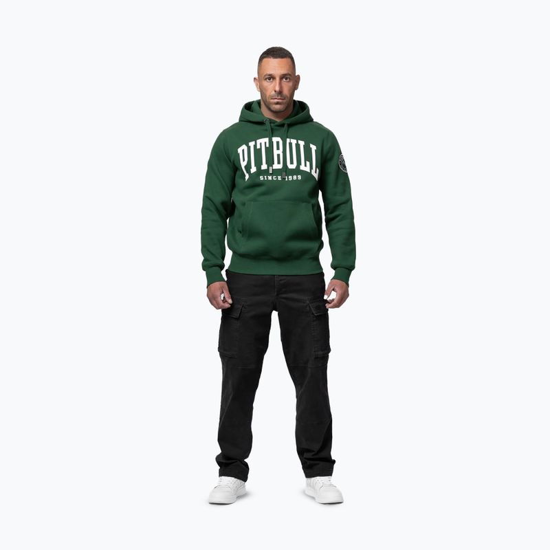 Bluza męska Pitbull Norton Hooded hunter green 2