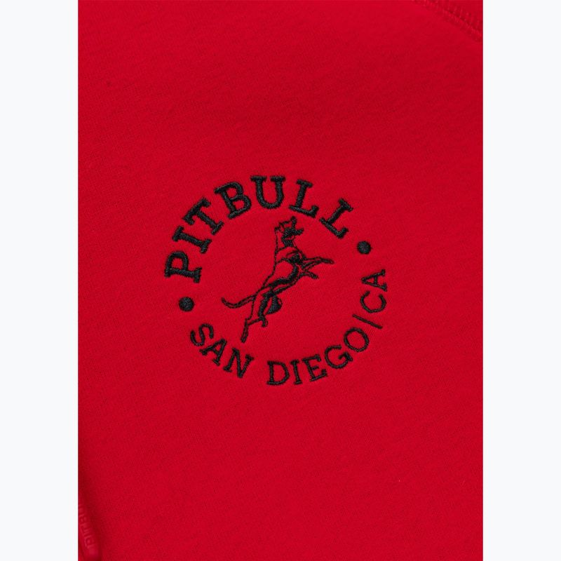 Bluza męska Pitbull San Diego Ca Hooded red 7