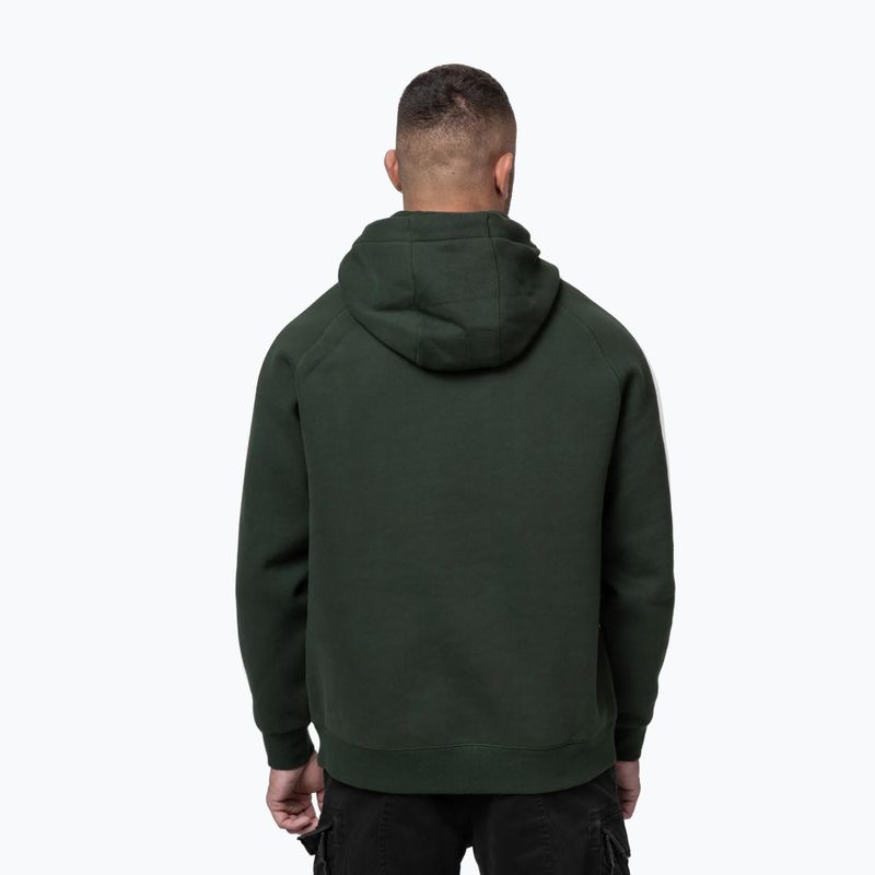 Bluza męska Pitbull San Diego Ca Hooded dark green 3