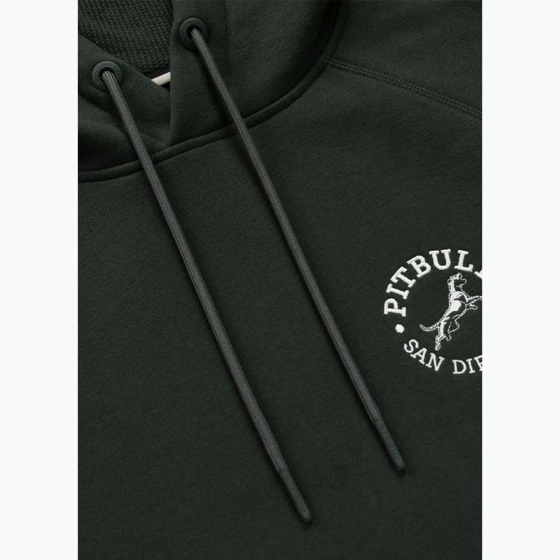 Bluza męska Pitbull San Diego Ca Hooded dark green 6