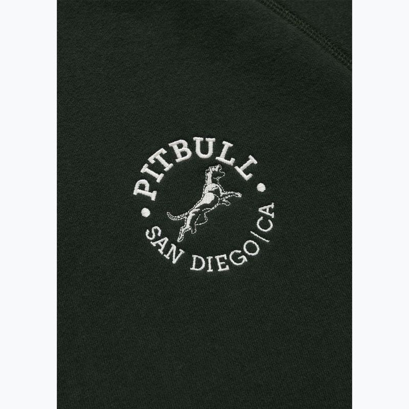 Bluza męska Pitbull San Diego Ca Hooded dark green 7