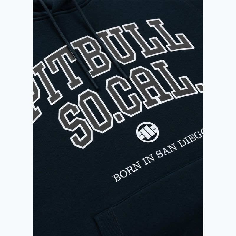 Bluza męska Pitbull So Cal Hooded dark navy/red 7
