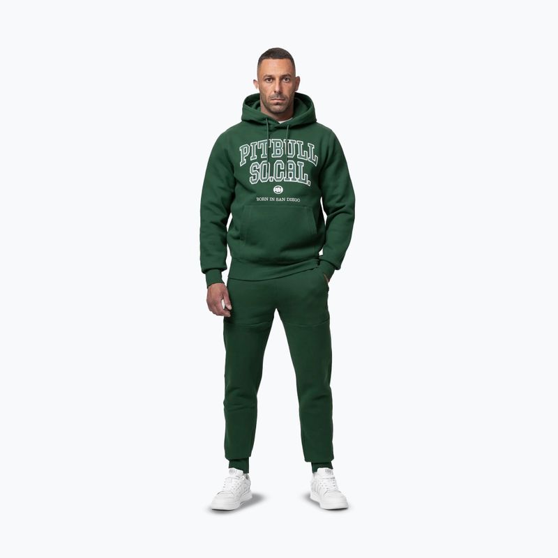 Bluza męska Pitbull So Cal Hooded hunter green 2