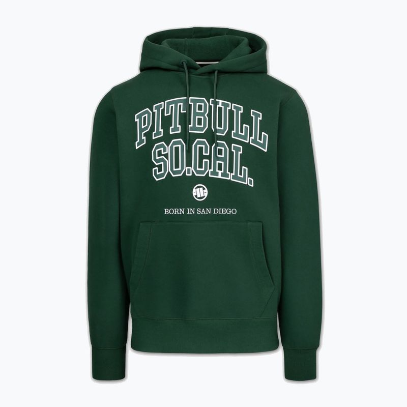 Bluza męska Pitbull So Cal Hooded hunter green 4
