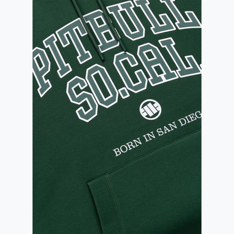 Bluza męska Pitbull So Cal Hooded hunter green 7