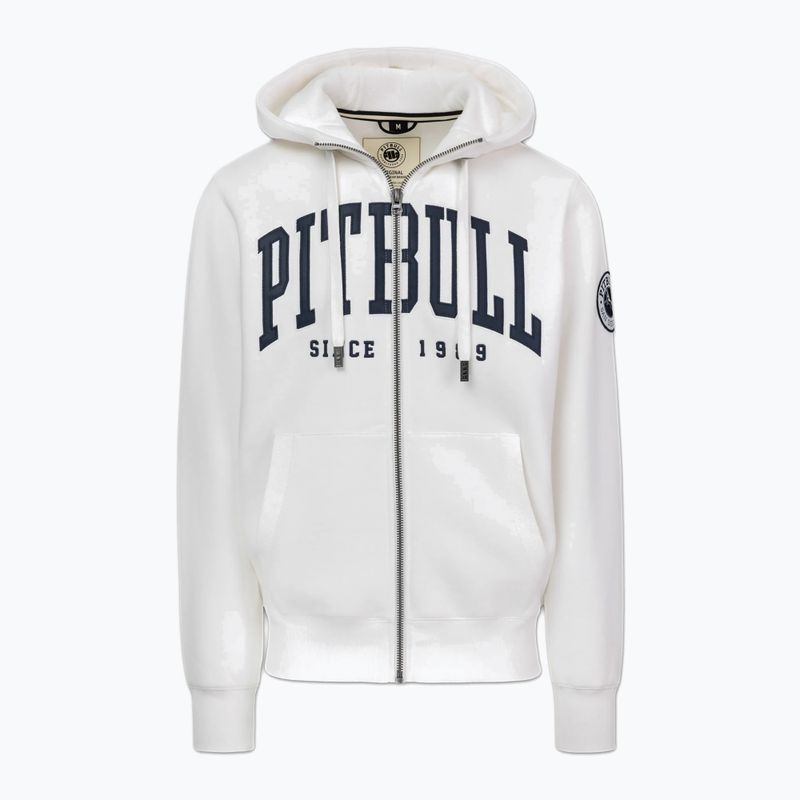 Bluza męska Pitbull Norton Hooded Zip off white 7