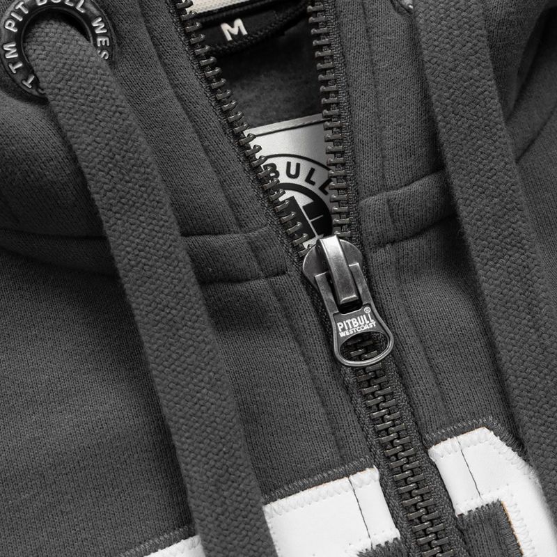 Bluza męska Pitbull Norton Hooded Zip graphite 8