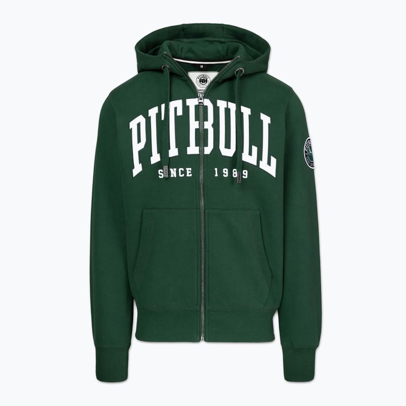 Bluza męska Pitbull Norton Hooded Zip hunter green 6