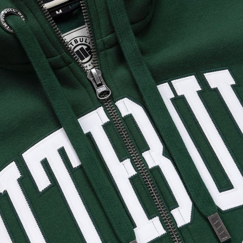 Bluza męska Pitbull Norton Hooded Zip hunter green 8