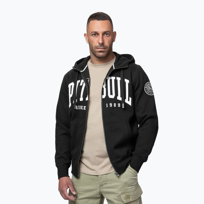 Bluza męska Pitbull Norton Hooded Zip black 4