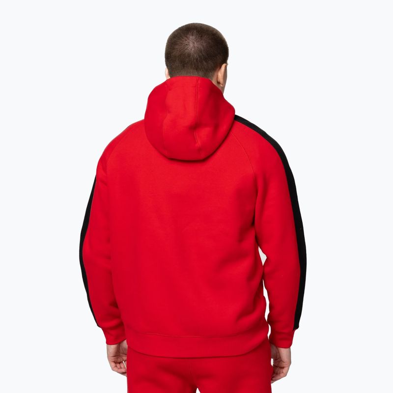 Bluza męska Pitbull San Diego Ca Hooded Zip red 3