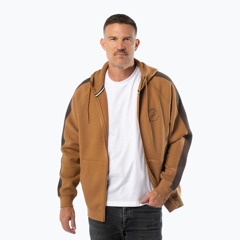 Bluza męska Pitbull San Diego Ca Hooded Zip honey yellow 3