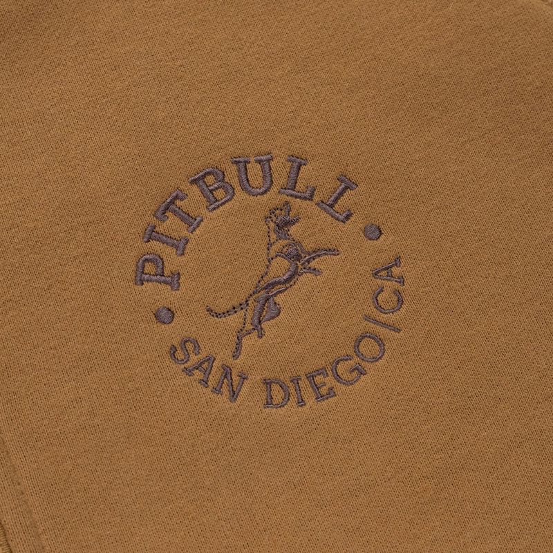 Bluza męska Pitbull San Diego Ca Hooded Zip honey yellow 10