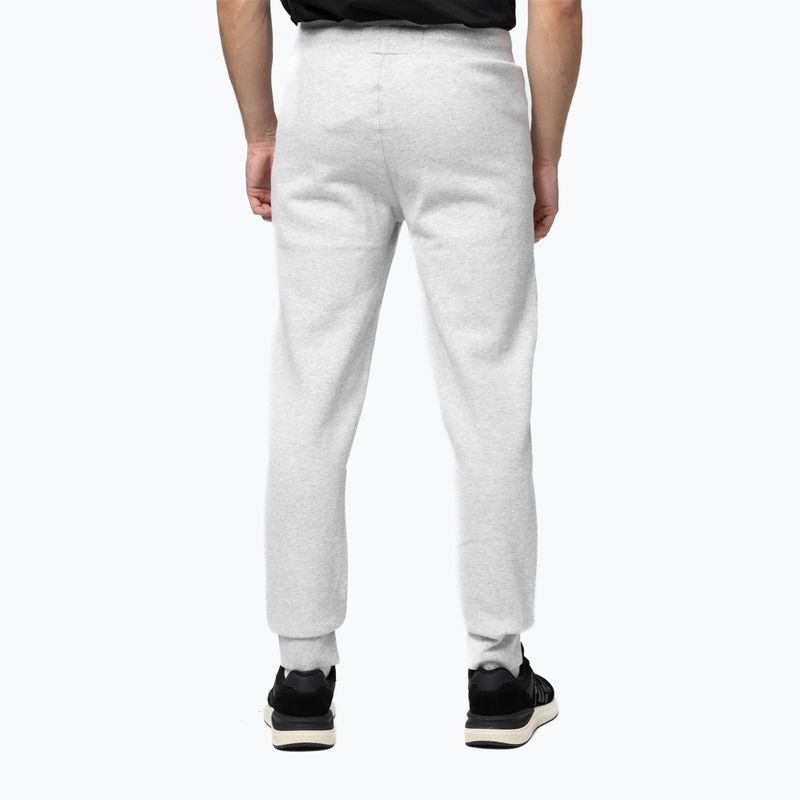 Spodnie męskie Pitbull Small Logo HD Track grey/melange 3