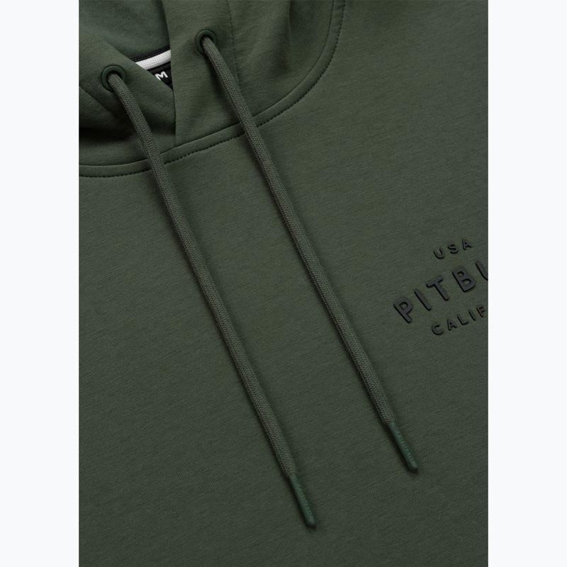 Bluza męska Pitbull Sampson Hooded Sweatshirt old green 6