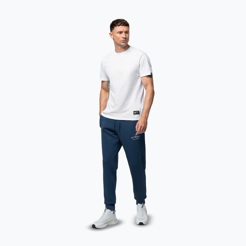 Spodnie męskie Pitbull Sampson Track Pants petrol blue 2
