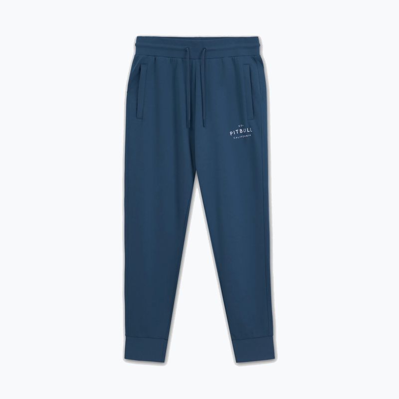 Spodnie męskie Pitbull Sampson Track Pants petrol blue 4