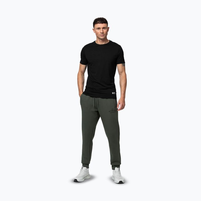 Spodnie męskie Pitbull Sampson Track Pants old green 2
