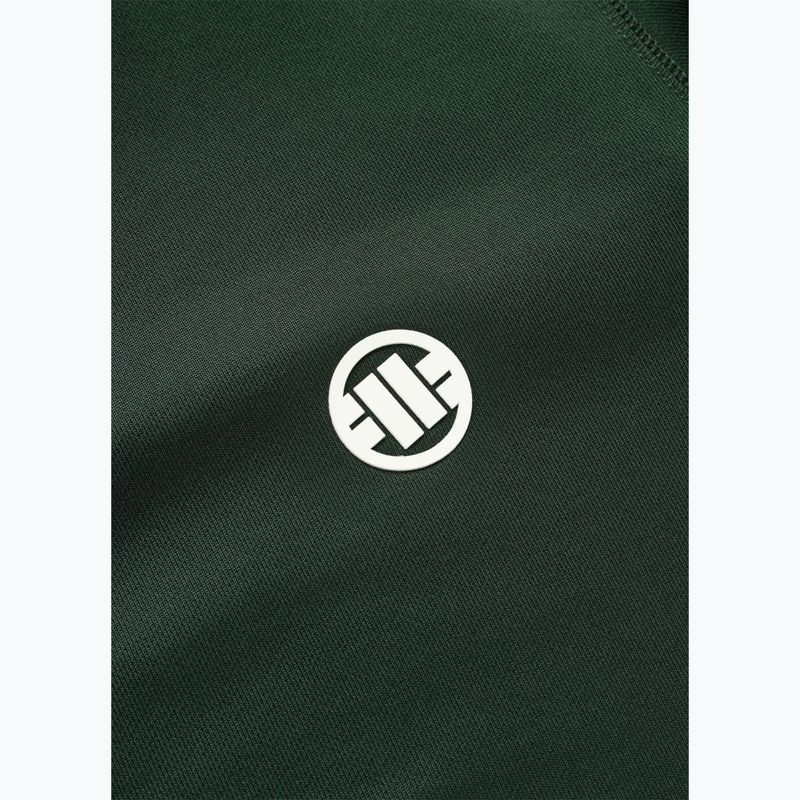 Bluza męska Pitbull Trackjacket Tape Logo Terry Group bottle green 9