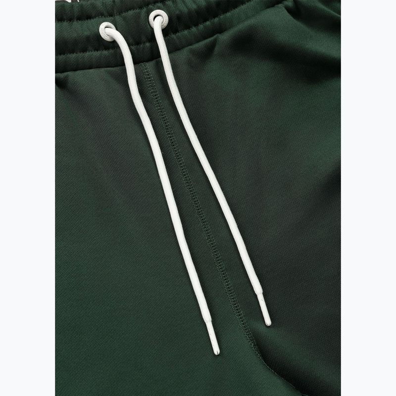 Spodnie męskie Pitbull Trackpants Tape Logo Terry Group bottle green 8