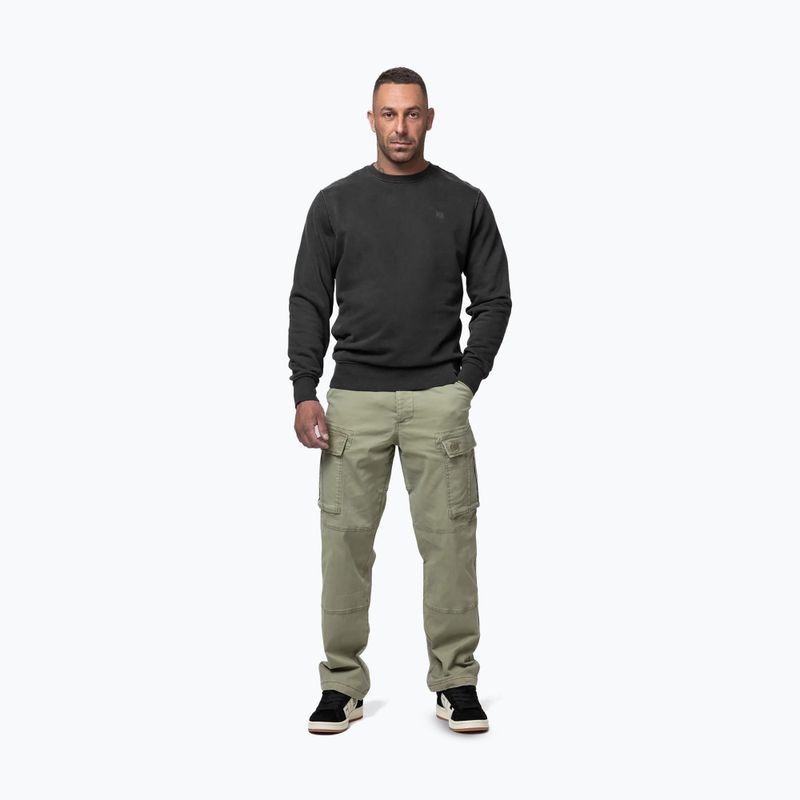 Bluza męska Pitbull Hackett Crewneck washed dark graphite 2