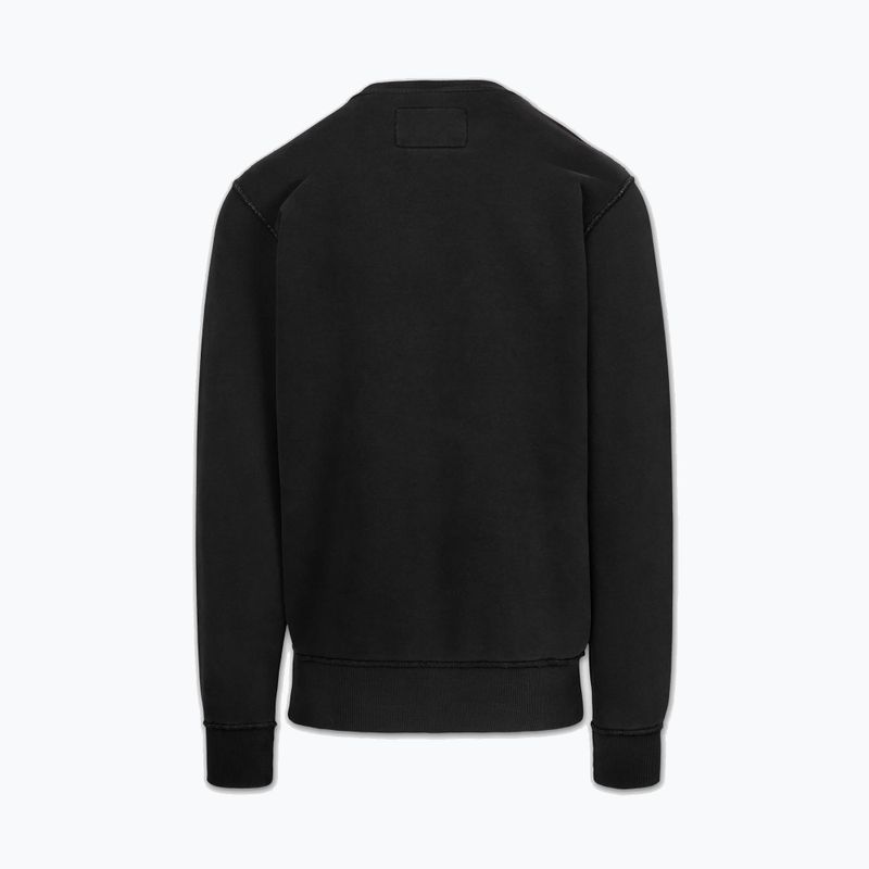 Bluza męska Pitbull Hackett Crewneck washed dark graphite 5
