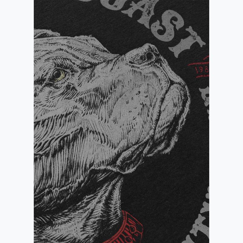 Bluza męska Pitbull Strenght & Respect Crewneck washed dark graphite 9
