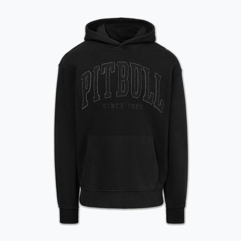 Bluza męska Pitbull Orlando Hooded whashed dark graphite 3