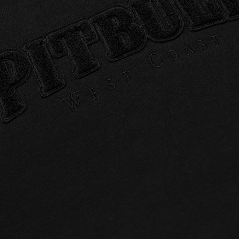 Bluza męska Pitbull Ruffin Detroit Hooded Zip black/black 14