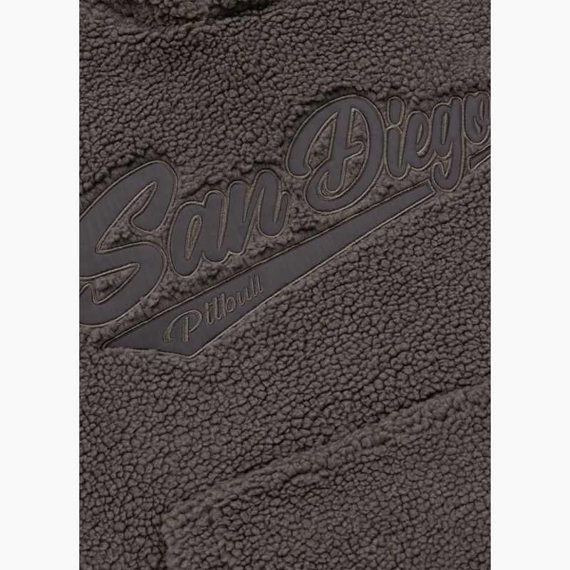 Bluza męska Pitbull Galaxy Hooded taupe 4