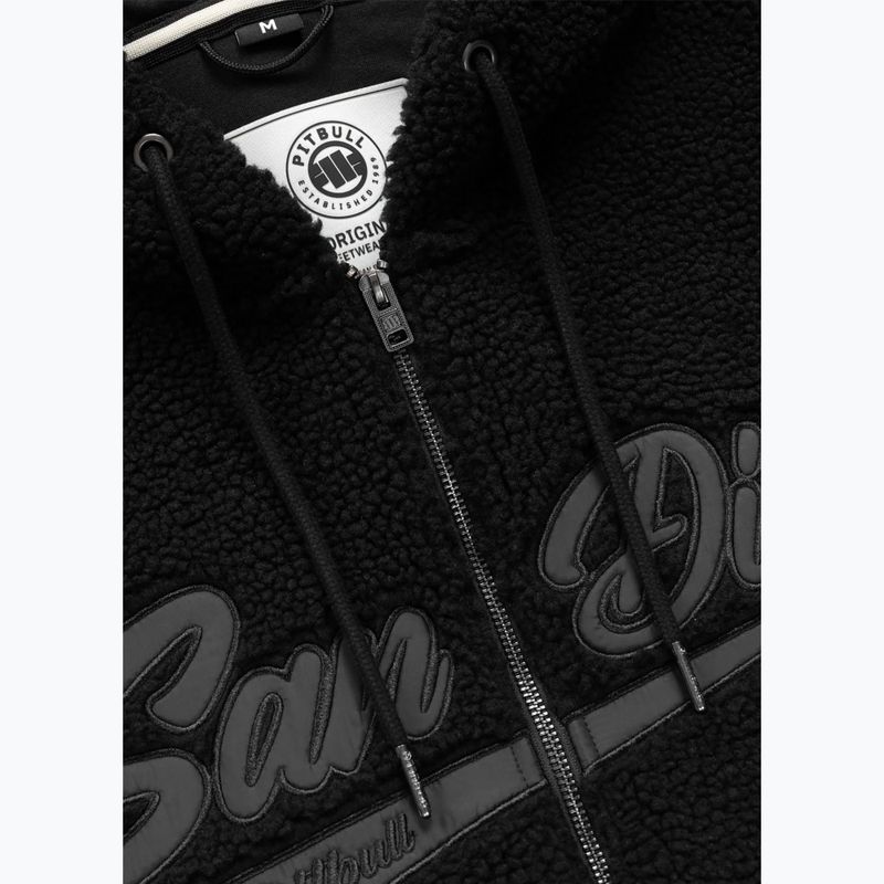 Bluza męska Pitbull Galaxy Hooded Zip black 7