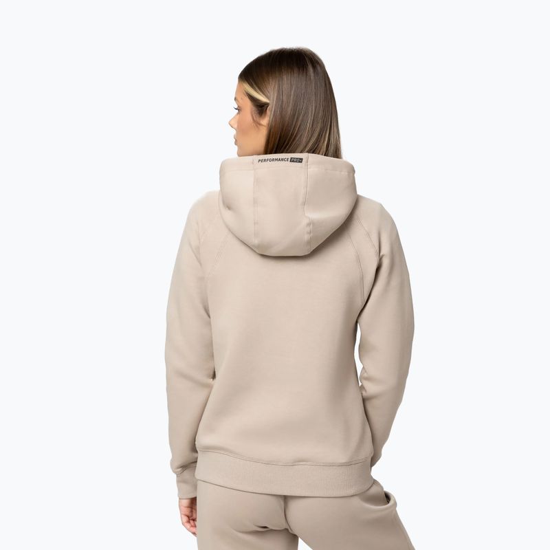 Bluza damska Pitbull Explory Hooded cappucino 3