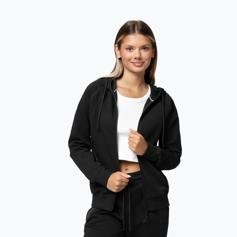 Bluza damska Pitbull Explory Hooded Zip black 4
