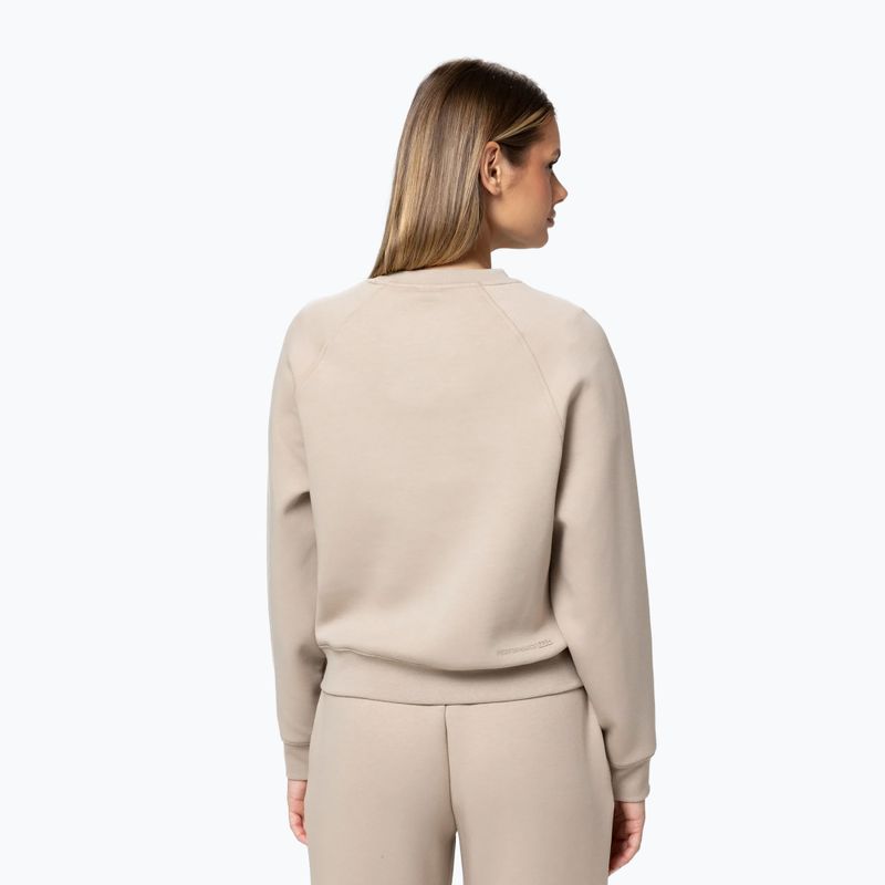 Bluza damska Pitbull Discovery Crewneck Sweatshirt cappuccino 3