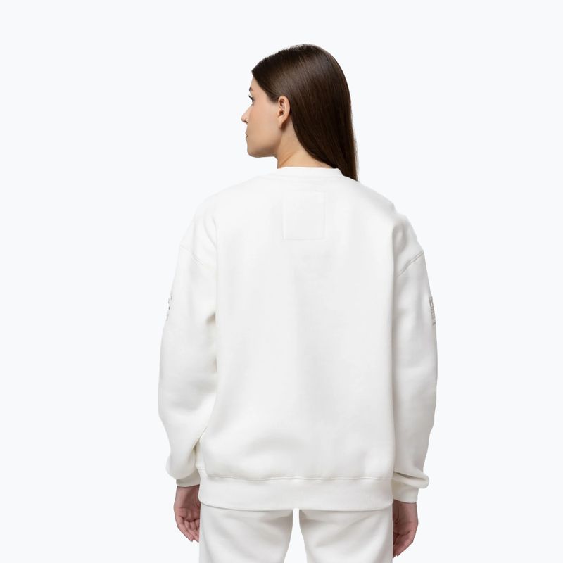 Bluza damska Pitbull Crewneck Fiora off white 3