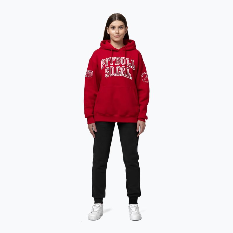 Bluza damska Pitbull Fiora Hooded wild red 2