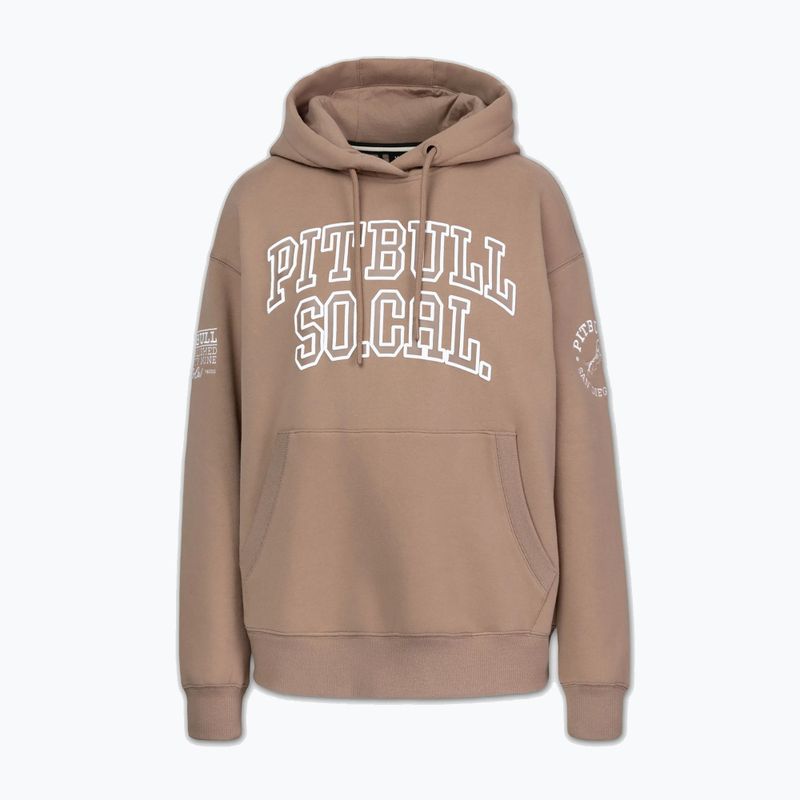 Bluza damska Pitbull Fiora Hooded chocolate mousse 5