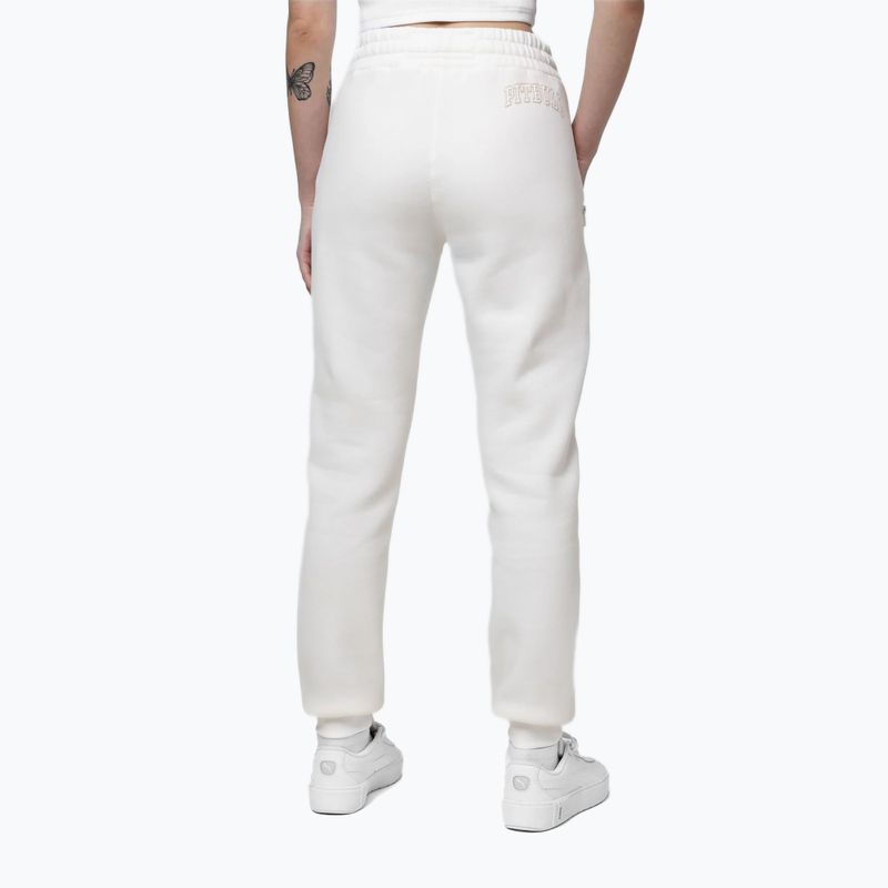 Spodnie damskie Pitbull Fiora Slim off white 3