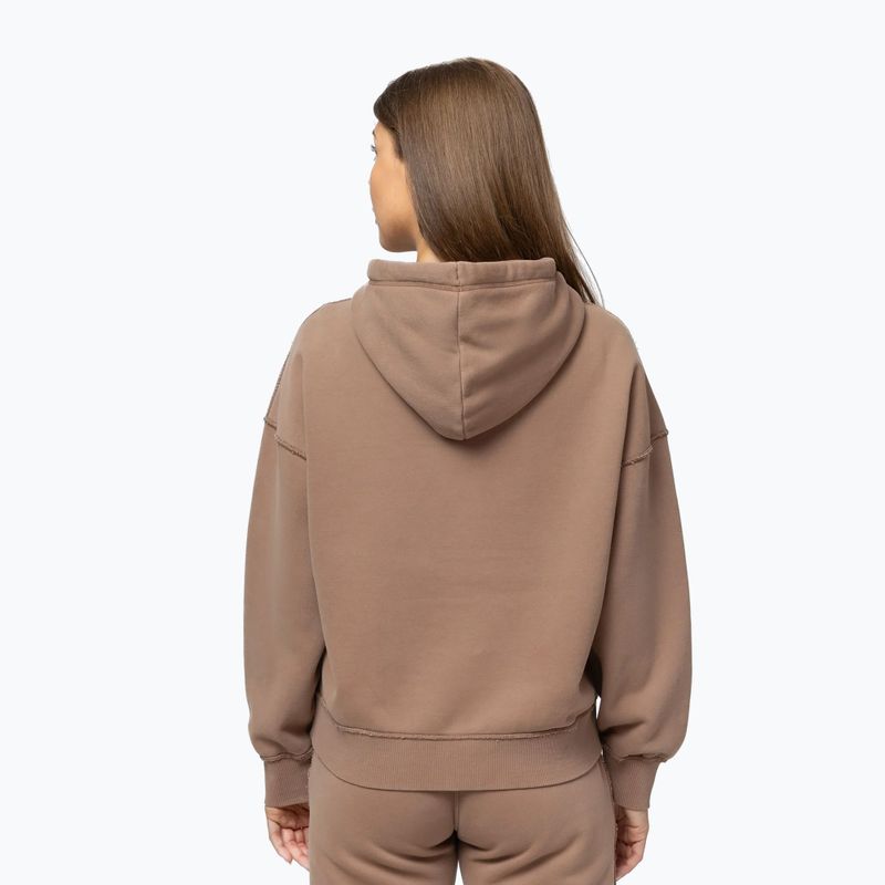 Bluza damska Pitbull Lovia Hooded chocolate mousse 3