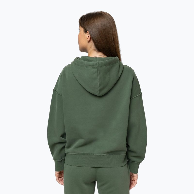 Bluza damska Pitbull Lovia Hooded sage green 3
