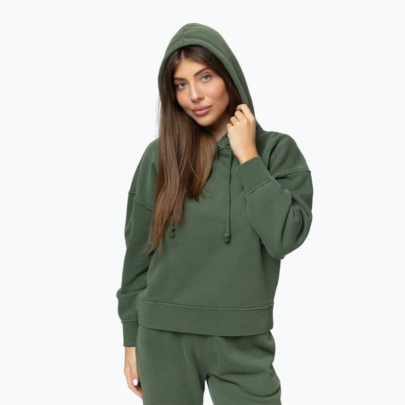Bluza damska Pitbull Lovia Hooded sage green 4